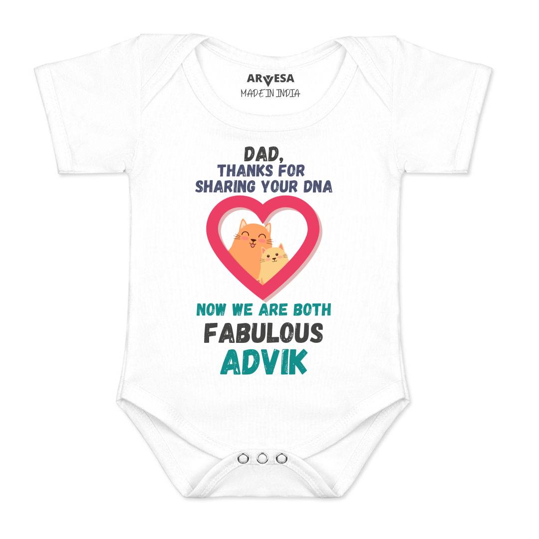 Arvesa Happy Father Days  Baby Boy & Girl Dress