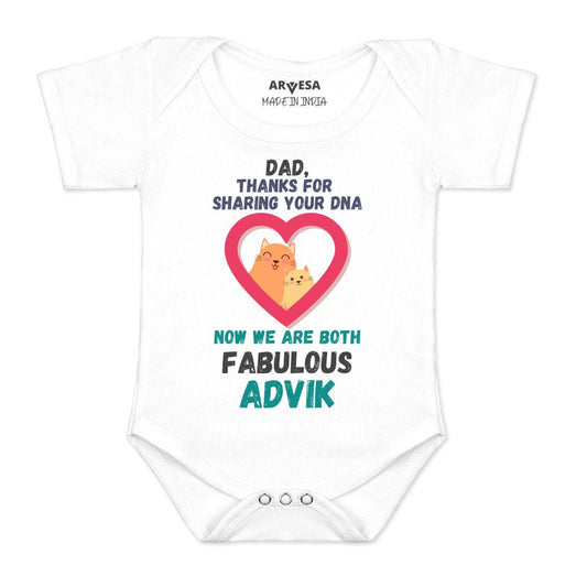 Arvesa Happy Father Days  Baby Boy & Girl Dress