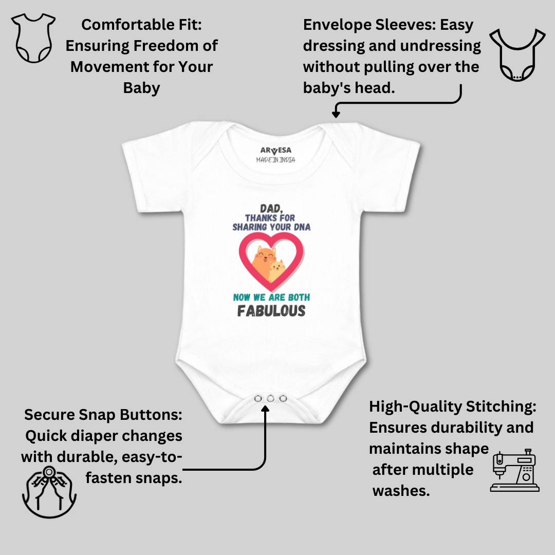 Arvesa Design-895 Fathers Day My First Baby Boy and Baby Girl Dress .