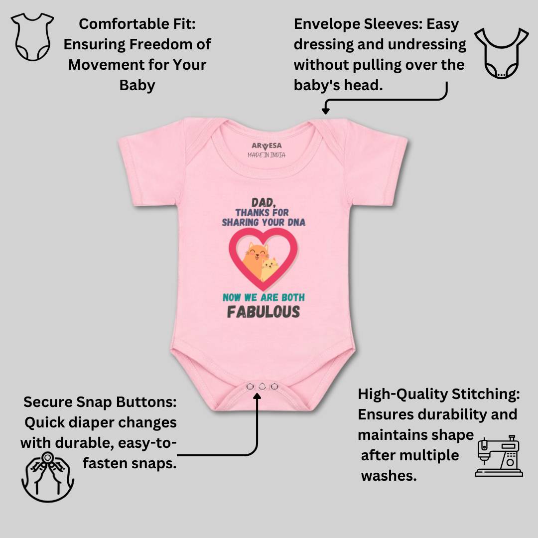 Arvesa Design-895 Fathers Day My First Baby Boy and Baby Girl Dress .