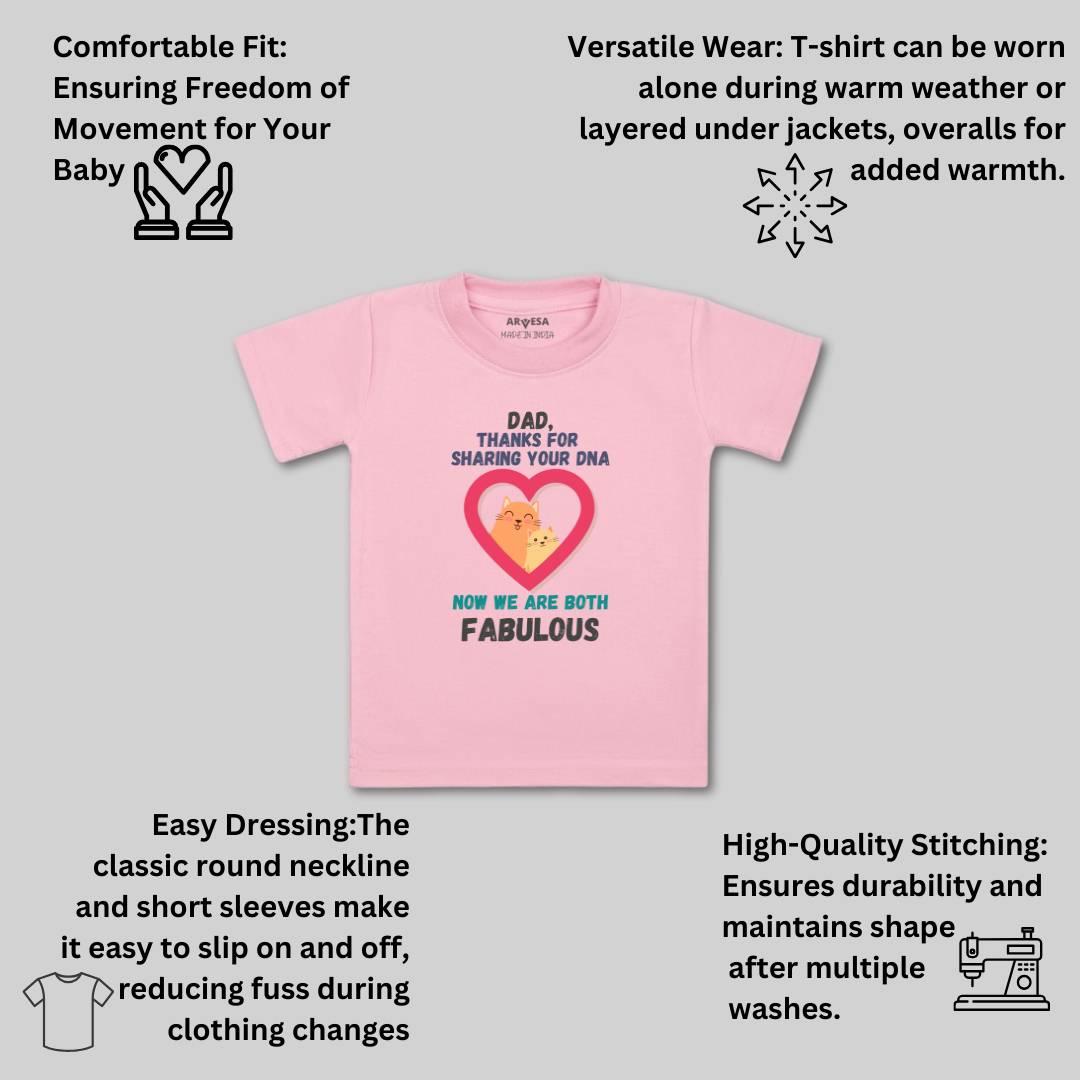 Arvesa Design-895 Fathers Day My First Baby Boy and Baby Girl Dress .
