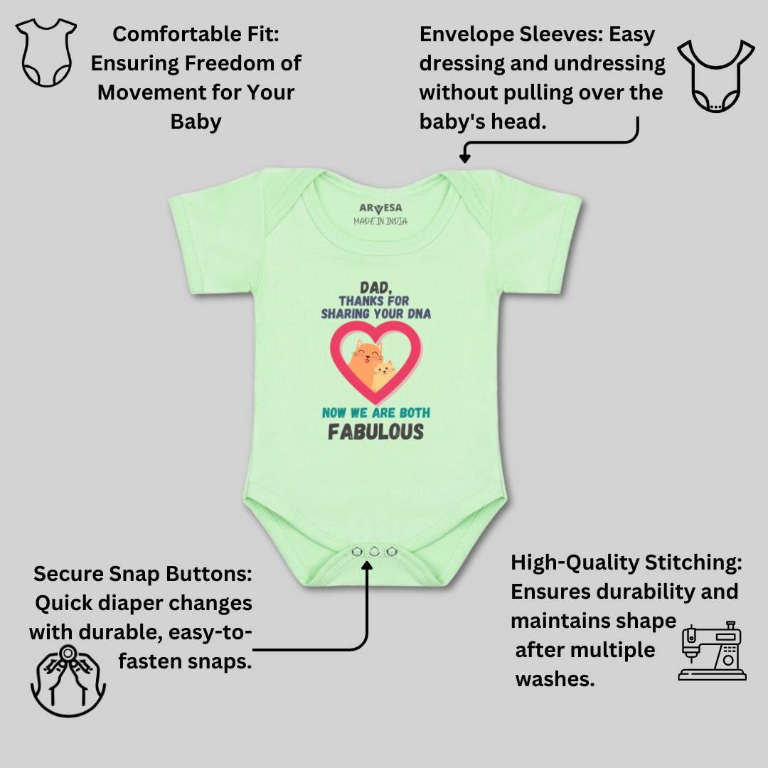 Arvesa Design-895 Fathers Day My First Baby Boy and Baby Girl Dress .