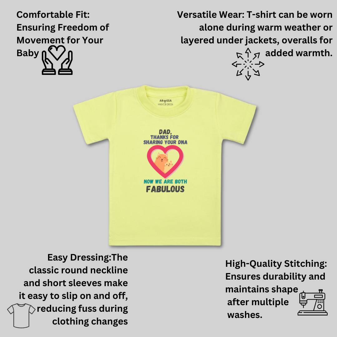 Arvesa Design-895 Fathers Day My First Baby Boy and Baby Girl Dress .