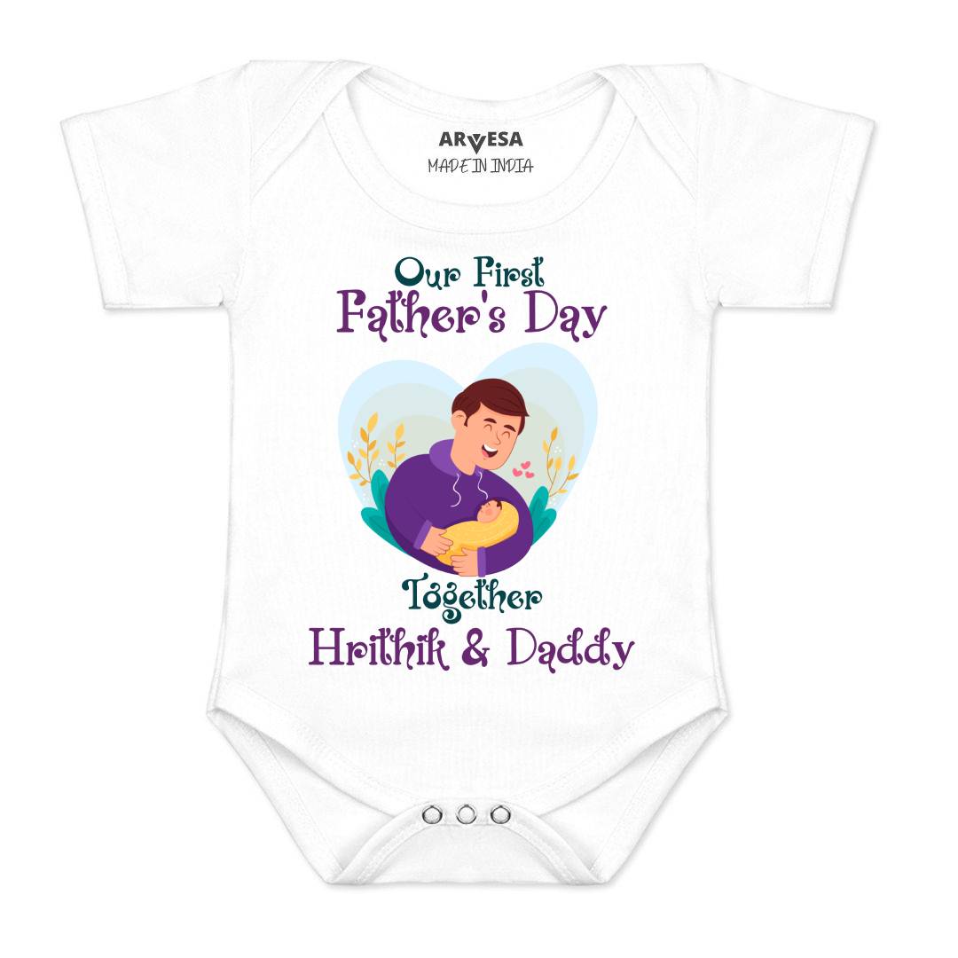 Arvesa Happy Father Days  Baby Boy & Girl Dress