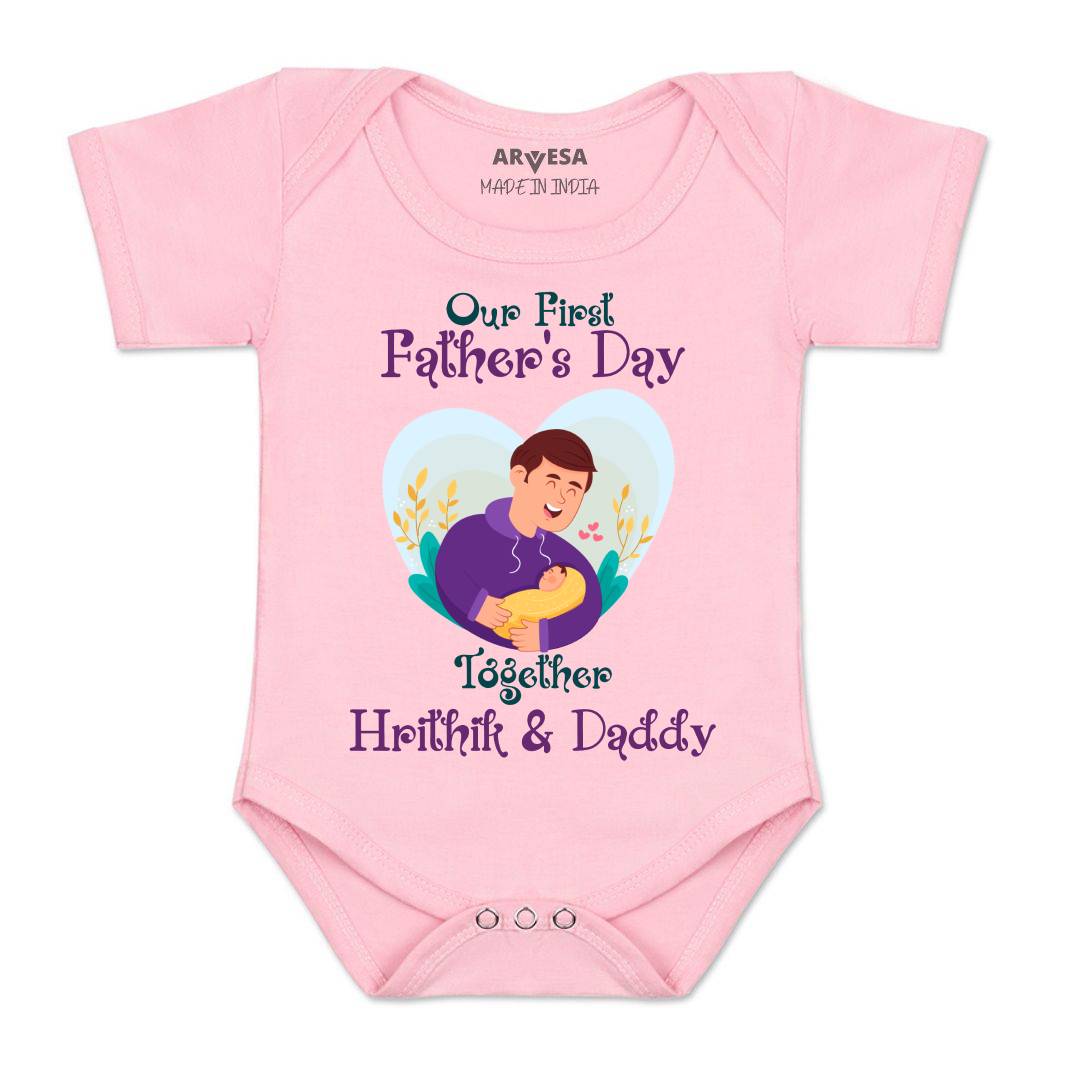 Arvesa Happy Father Days  Baby Boy & Girl Dress