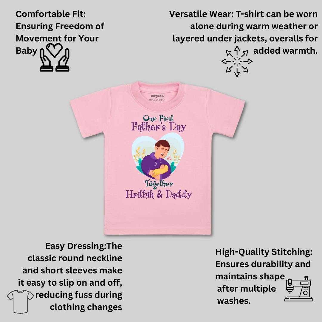 Arvesa Happy Father Days  Baby Boy & Girl Dress