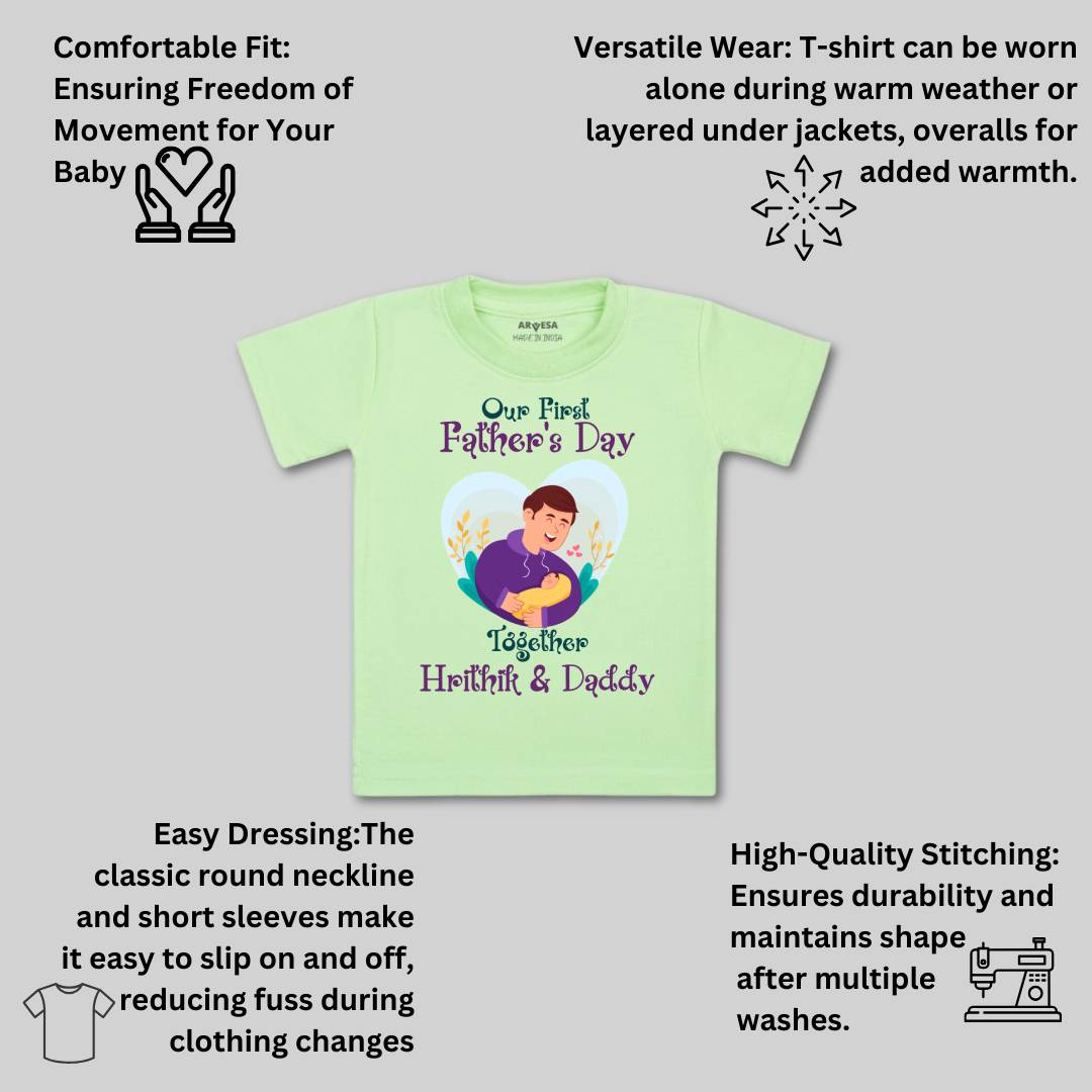 Arvesa Happy Father Days  Baby Boy & Girl Dress