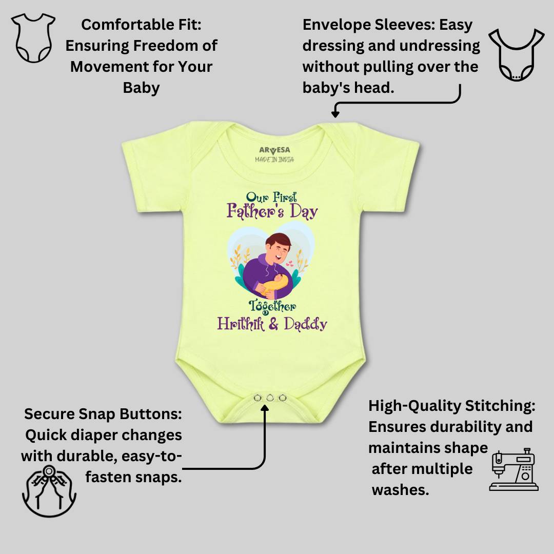 Arvesa Happy Father Days  Baby Boy & Girl Dress