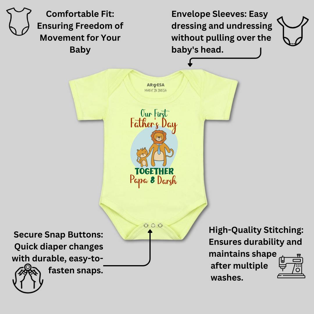 Arvesa Happy Father Days  Baby Boy & Girl Dress