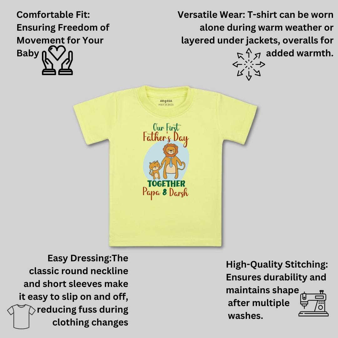 Arvesa Happy Father Days  Baby Boy & Girl Dress