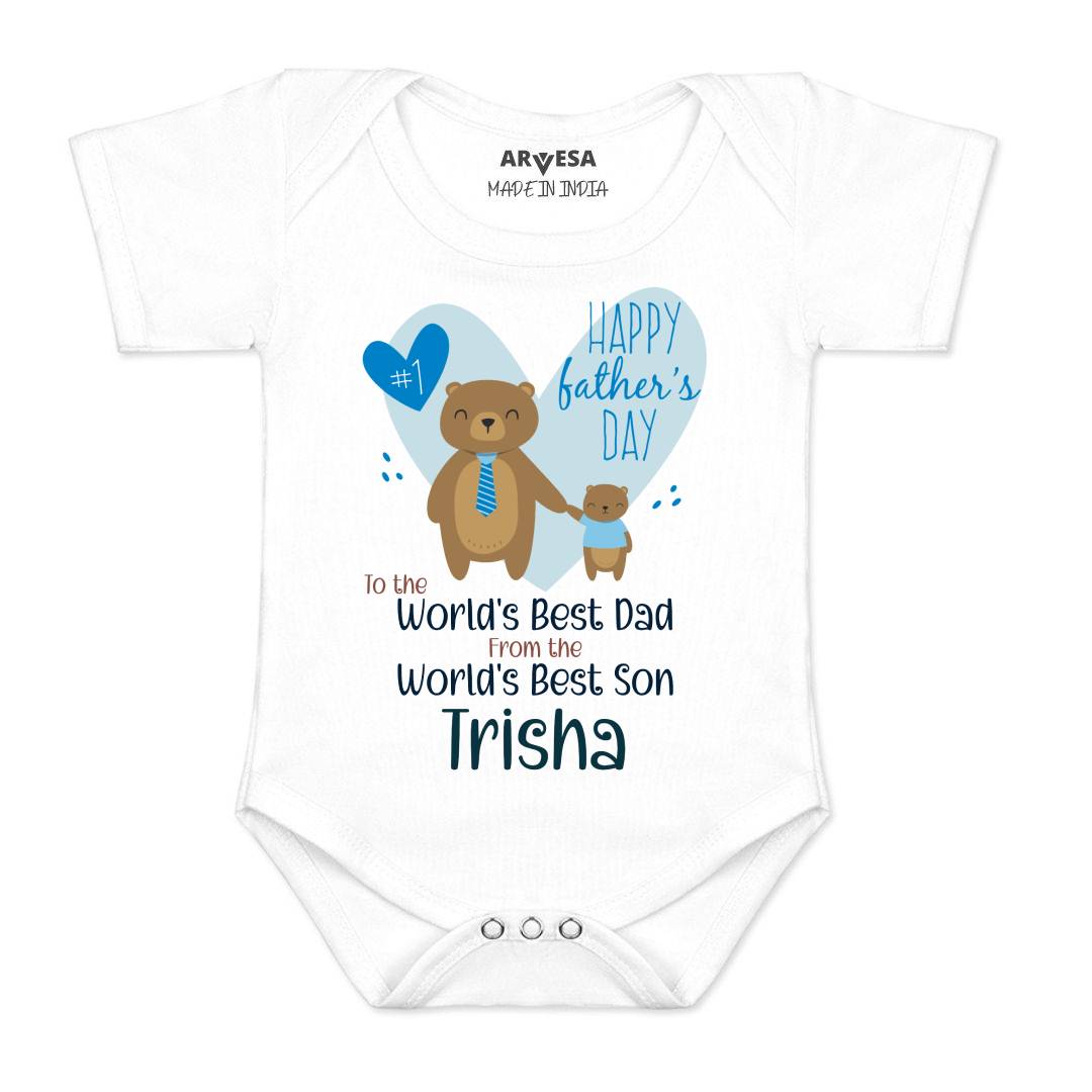 Arvesa Happy Father Days  Baby Boy & Girl Dress
