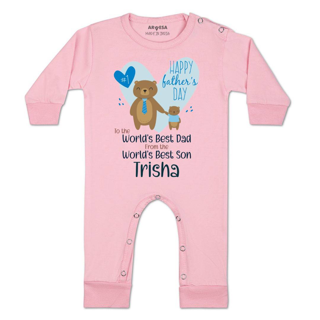 Arvesa Happy Father Days  Baby Boy & Girl Dress