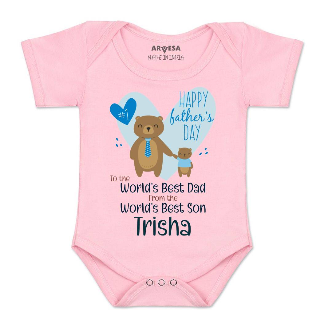 Arvesa Happy Father Days  Baby Boy & Girl Dress