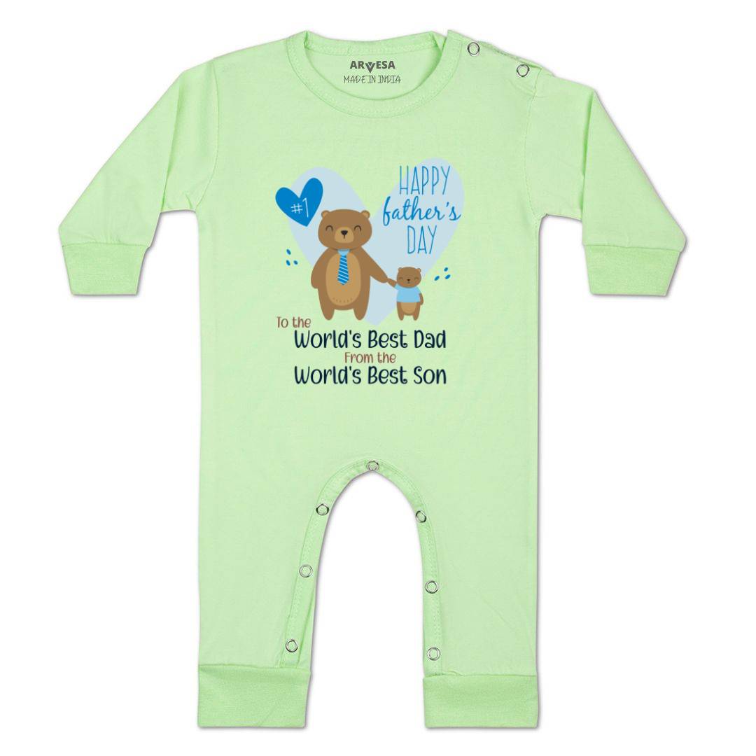 Arvesa Design-899 Fathers Day My First Baby Boy and Baby Girl Dress .