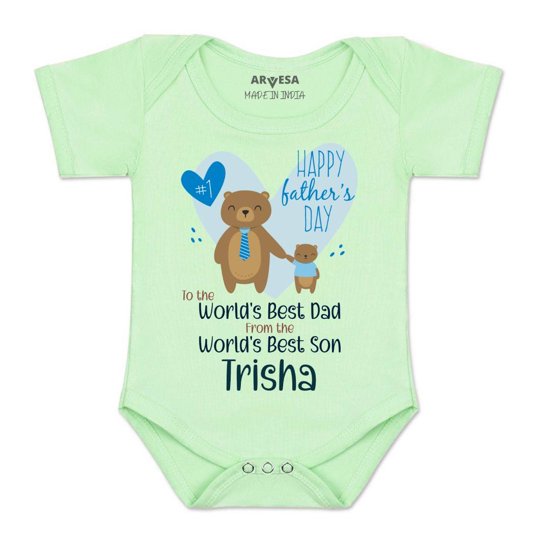 Arvesa Happy Father Days  Baby Boy & Girl Dress