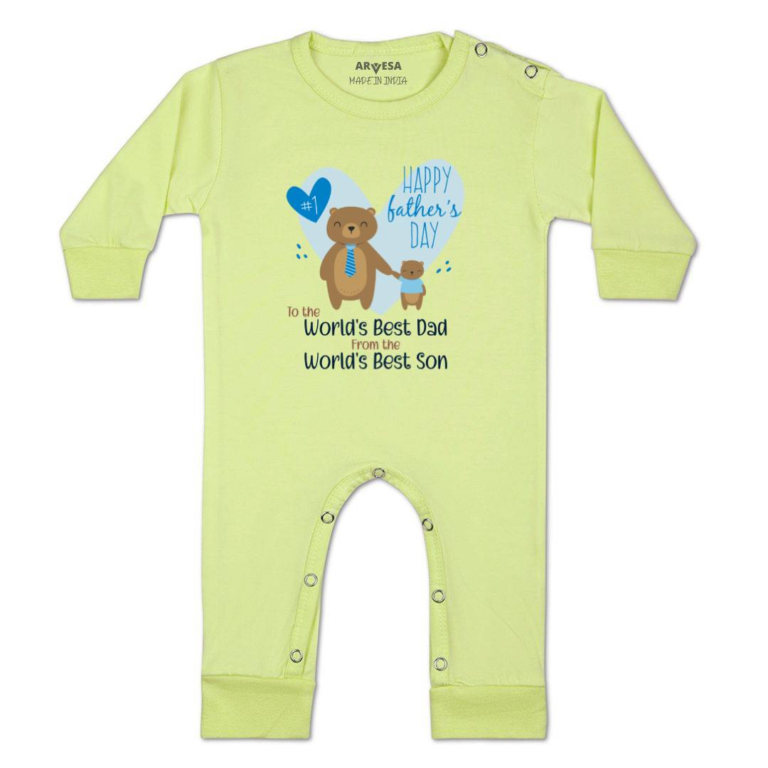 Arvesa Design-899 Fathers Day My First Baby Boy and Baby Girl Dress .