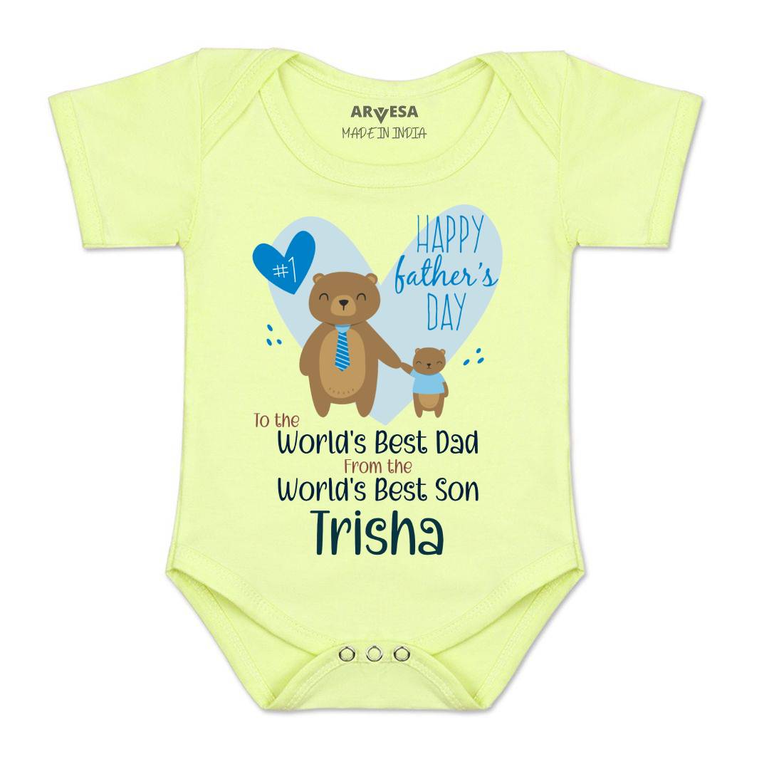 Arvesa Happy Father Days  Baby Boy & Girl Dress