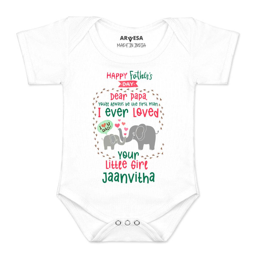 Arvesa Happy Father Days  Baby Boy & Girl Dress