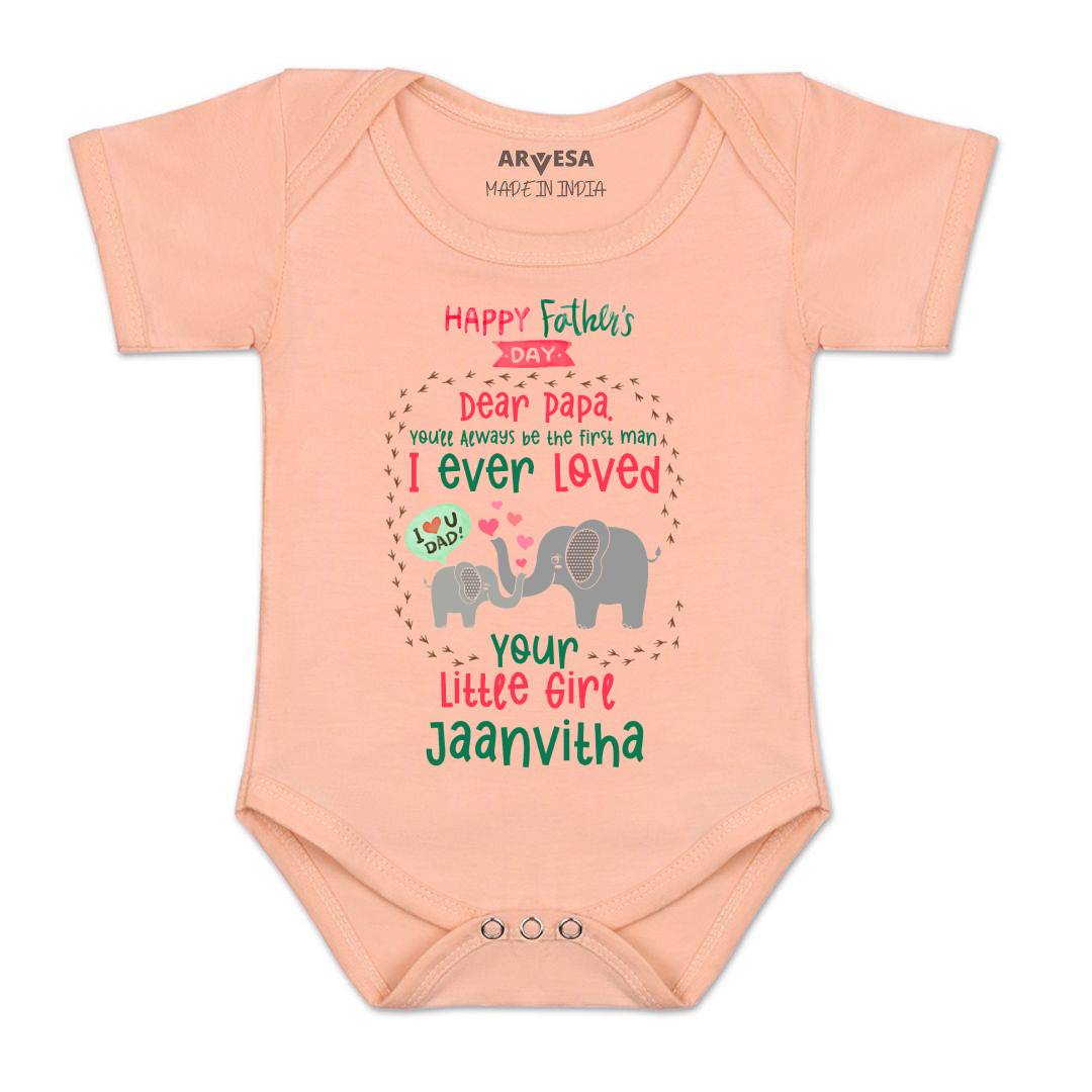 Arvesa Happy Father Days  Baby Boy & Girl Dress