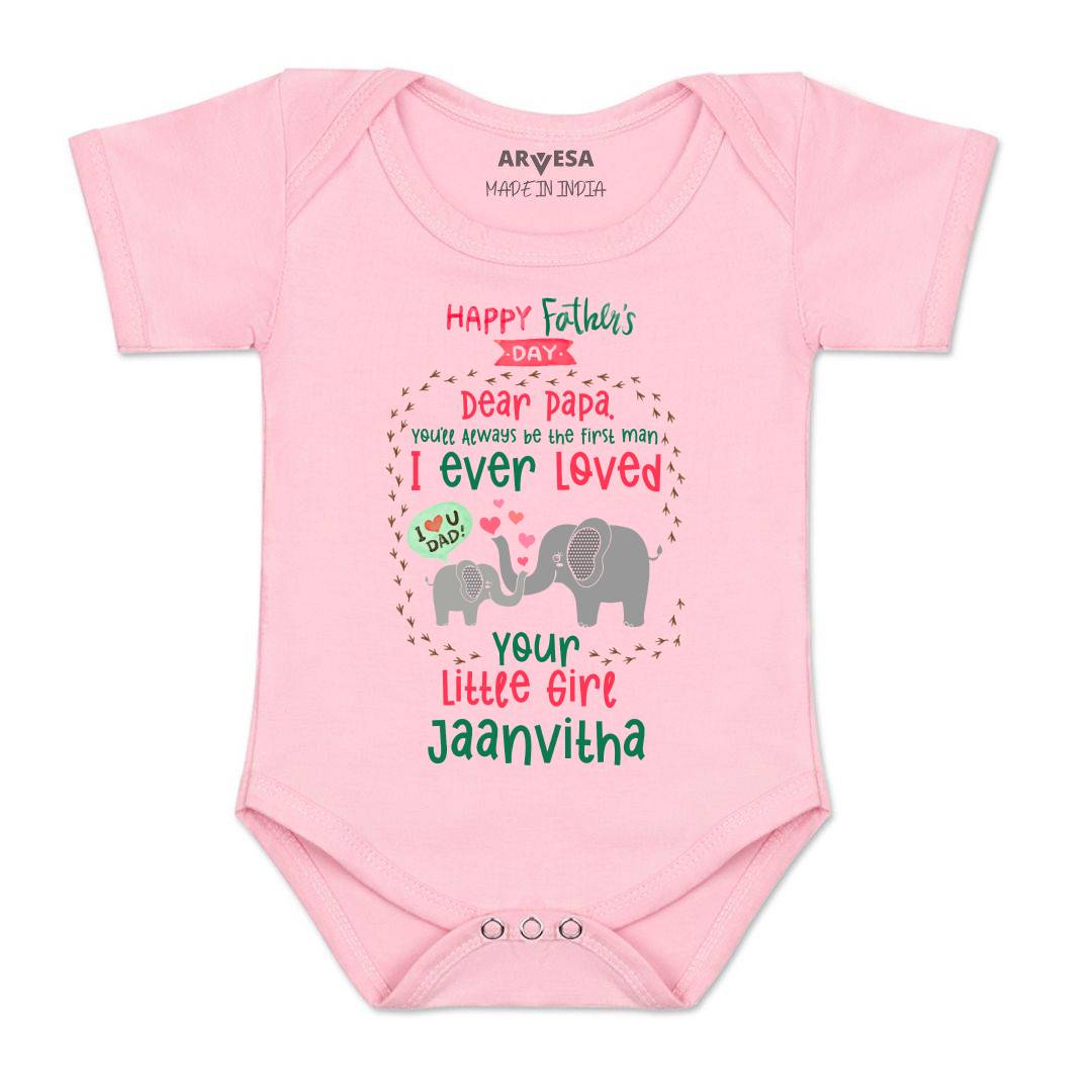 Arvesa Happy Father Days  Baby Boy & Girl Dress