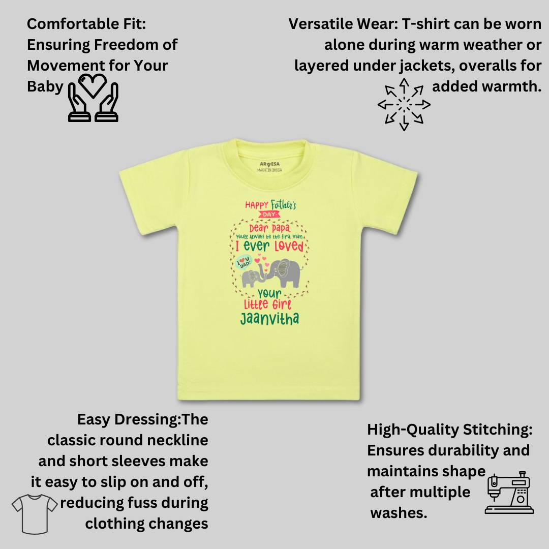 Arvesa Happy Father Days  Baby Boy & Girl Dress