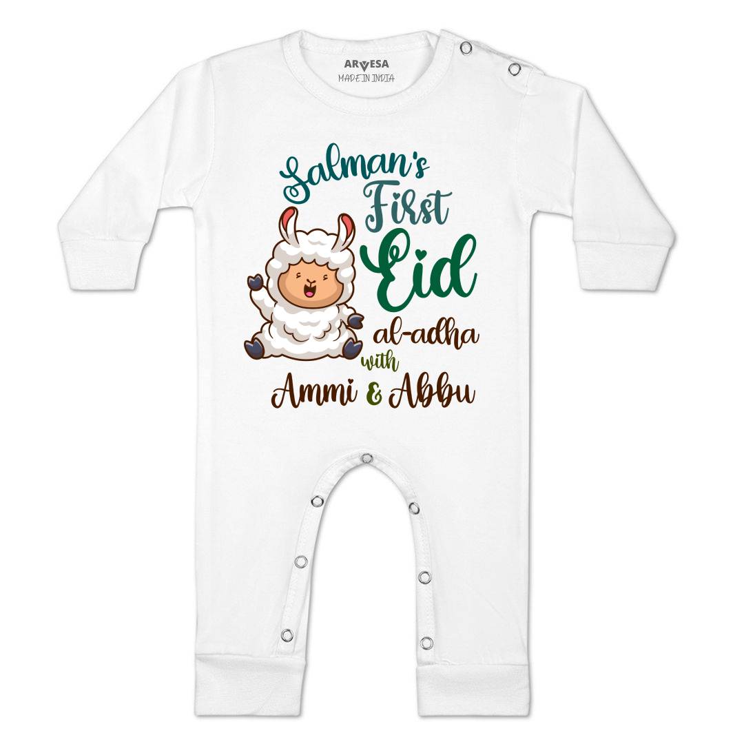 Arvesa My First Bakra Eid  Baby Boy & Girl Dress