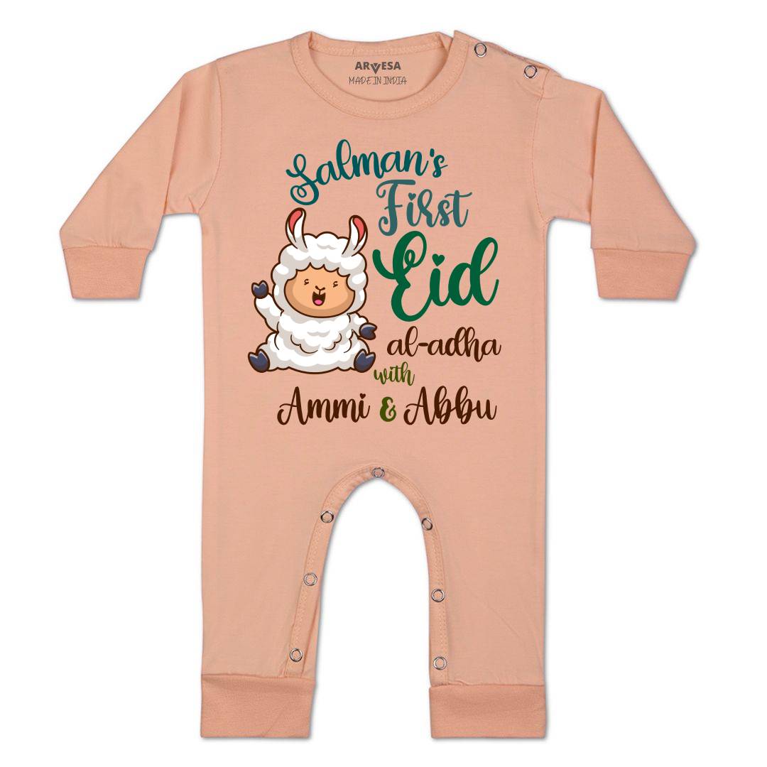 Arvesa My First Bakra Eid  Baby Boy & Girl Dress