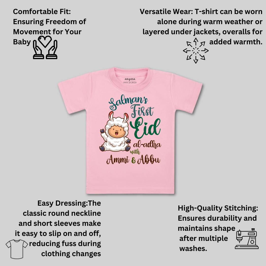 Arvesa My First Bakra Eid  Baby Boy & Girl Dress