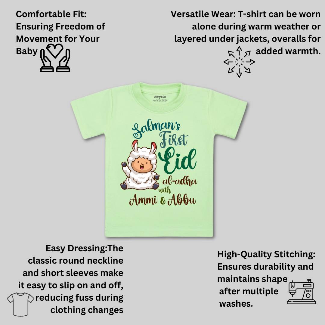 Arvesa My First Bakra Eid  Baby Boy & Girl Dress