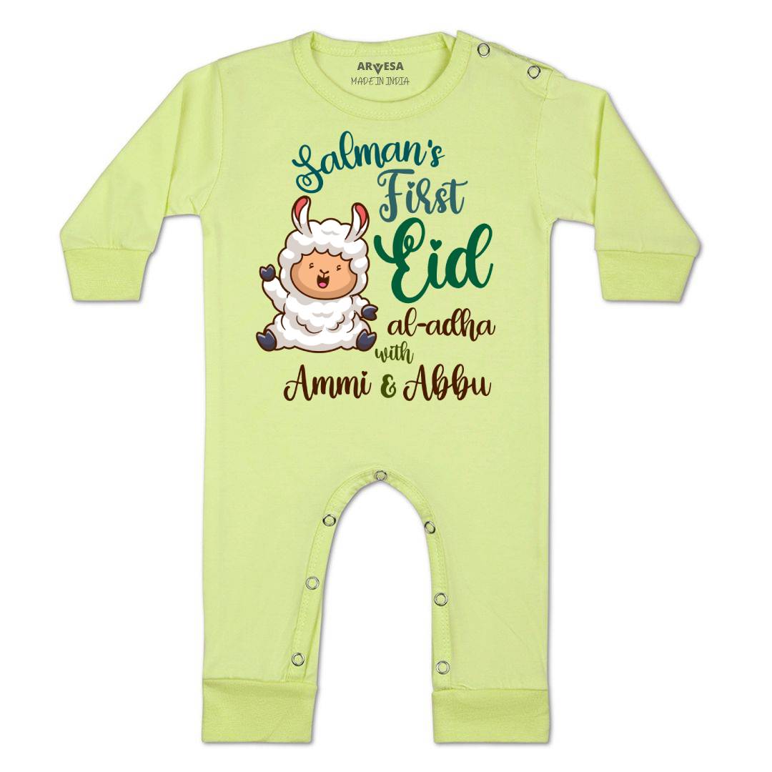 Arvesa My First Bakra Eid  Baby Boy & Girl Dress