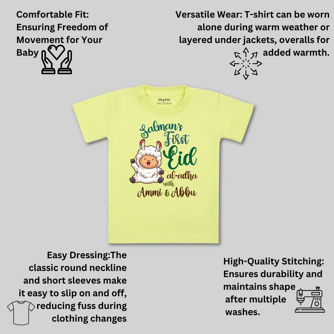 Arvesa My First Bakra Eid  Baby Boy & Girl Dress