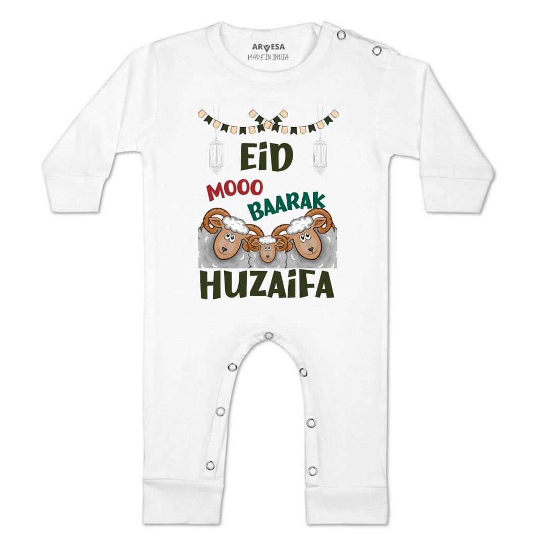 Arvesa Eid Mooo Baarak  Baby Boy & Girl Dress