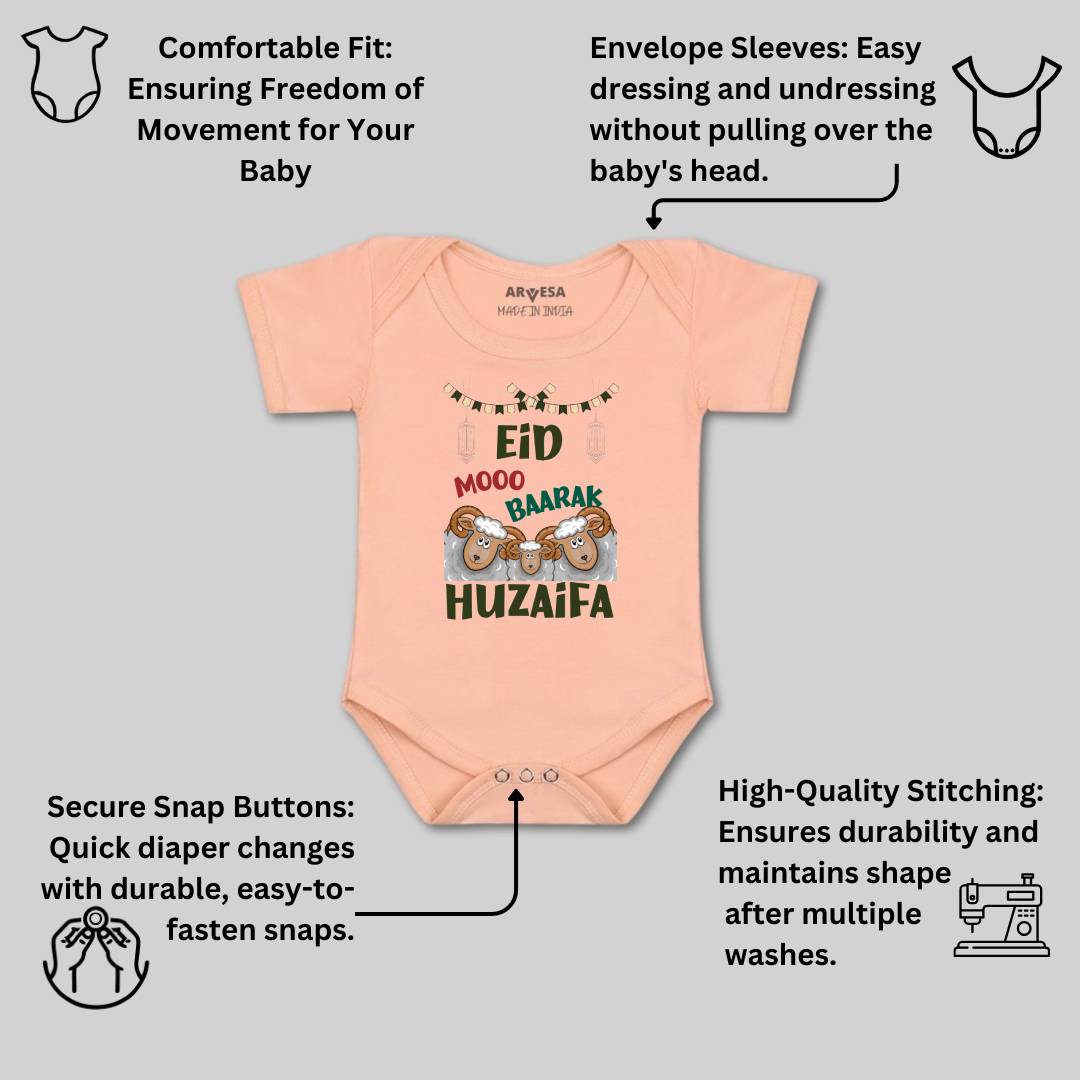 Arvesa Eid Mooo Baarak  Baby Boy & Girl Dress