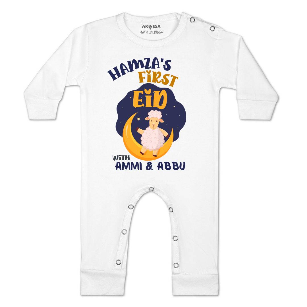 Arvesa My First Bakra Eid  Baby Boy & Girl Dress