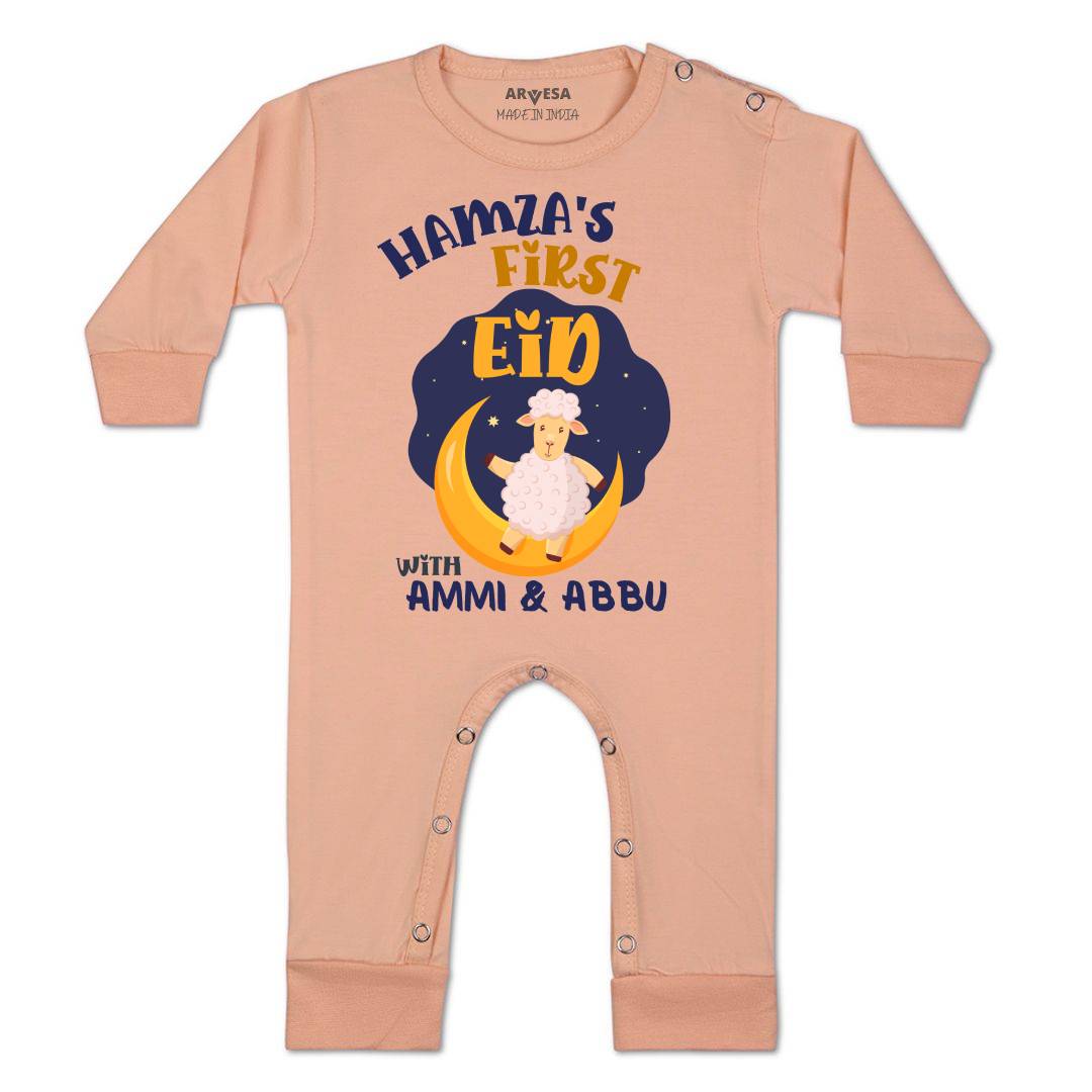 Arvesa My First Bakra Eid  Baby Boy & Girl Dress