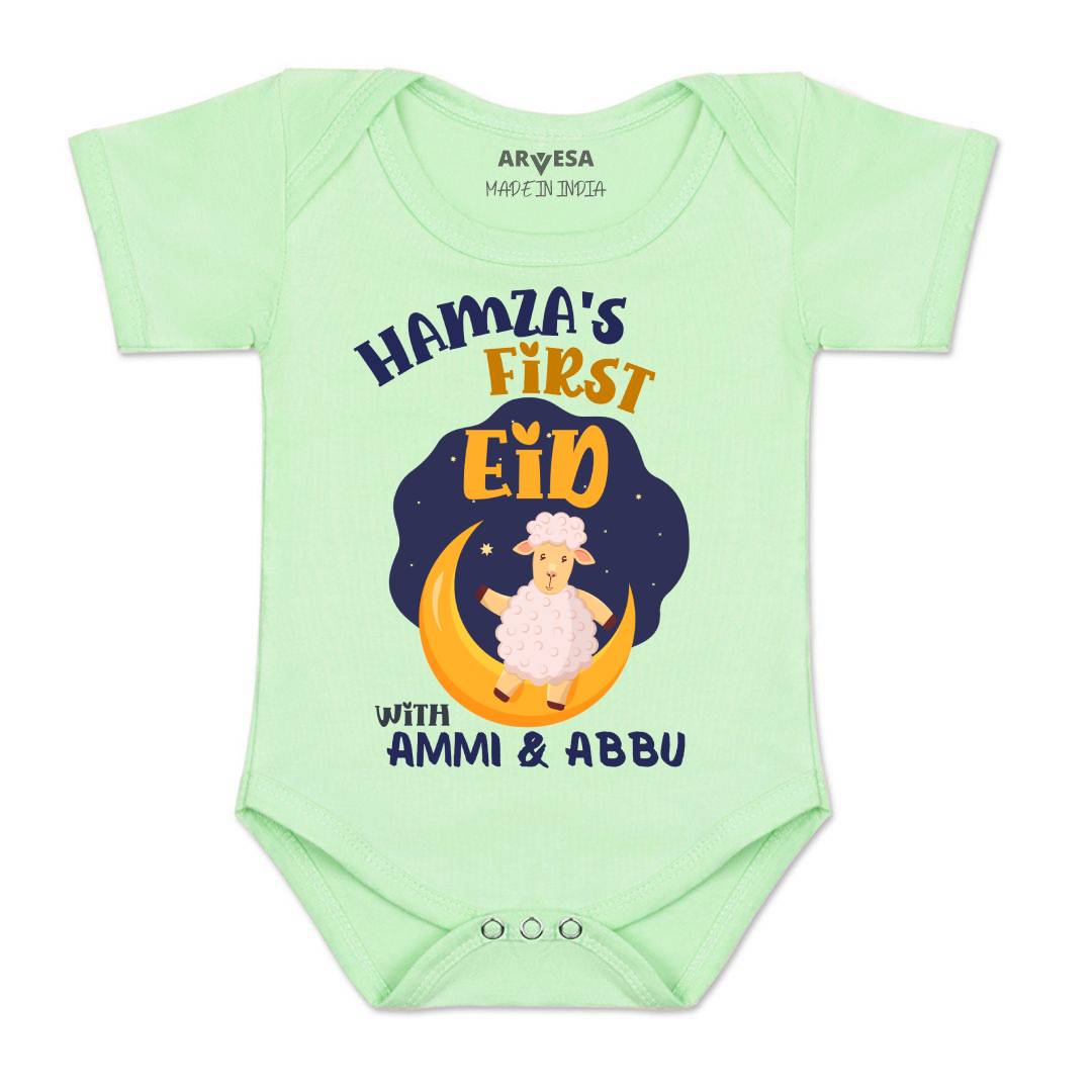 Arvesa My First Bakra Eid  Baby Boy & Girl Dress