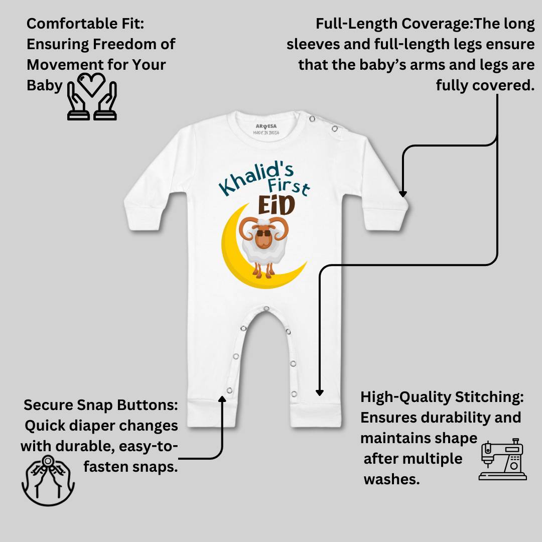 Arvesa My First Bakra Eid  Baby Boy & Girl Dress