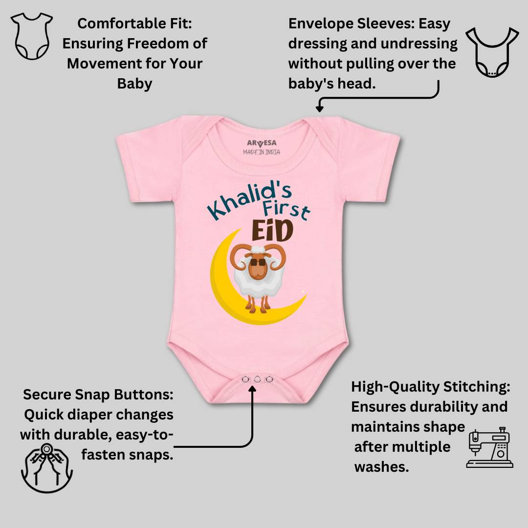 Arvesa My First Bakra Eid  Baby Boy & Girl Dress
