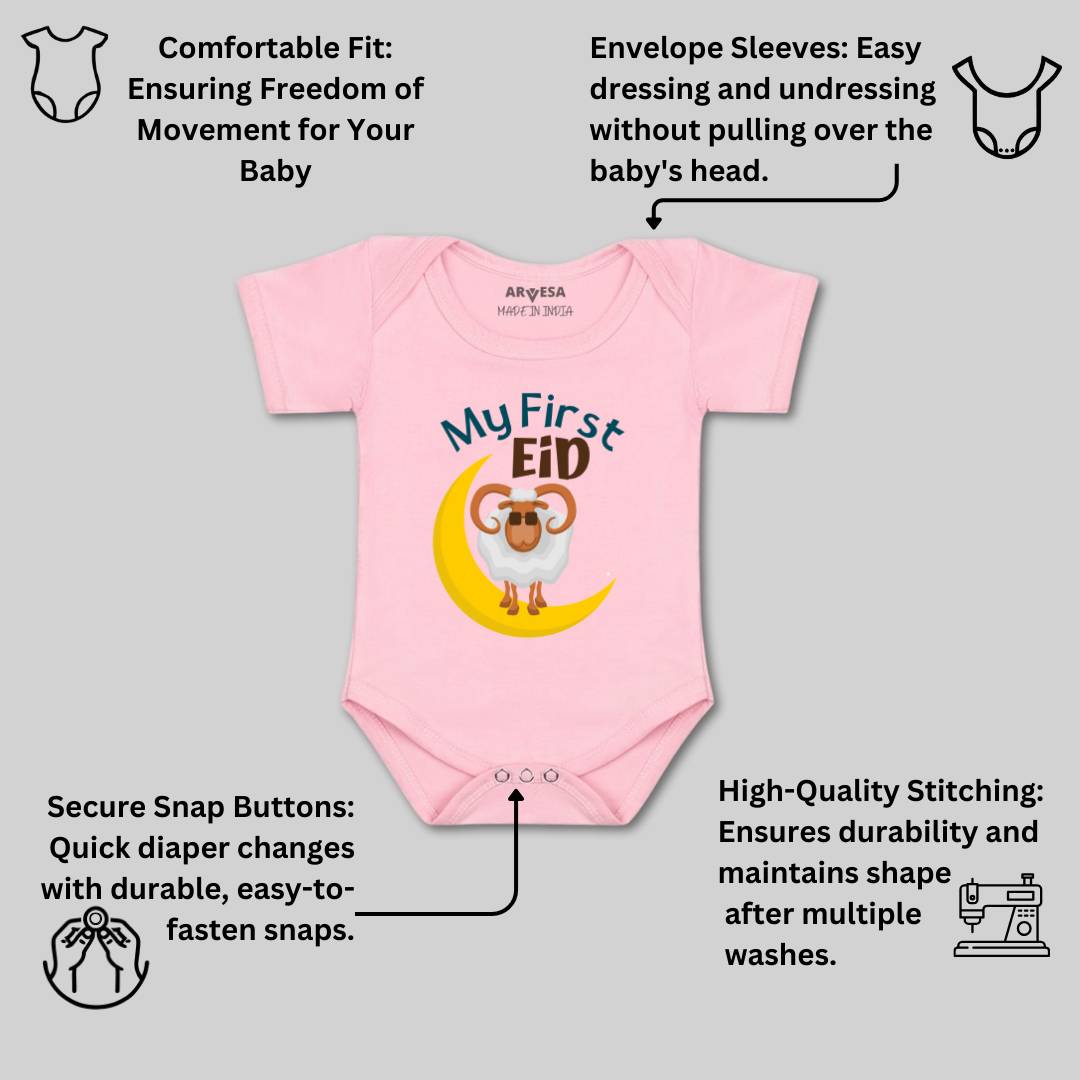 Arvesa Design-908 Bakra Eid My First Baby Boy and Baby Girl Dress .
