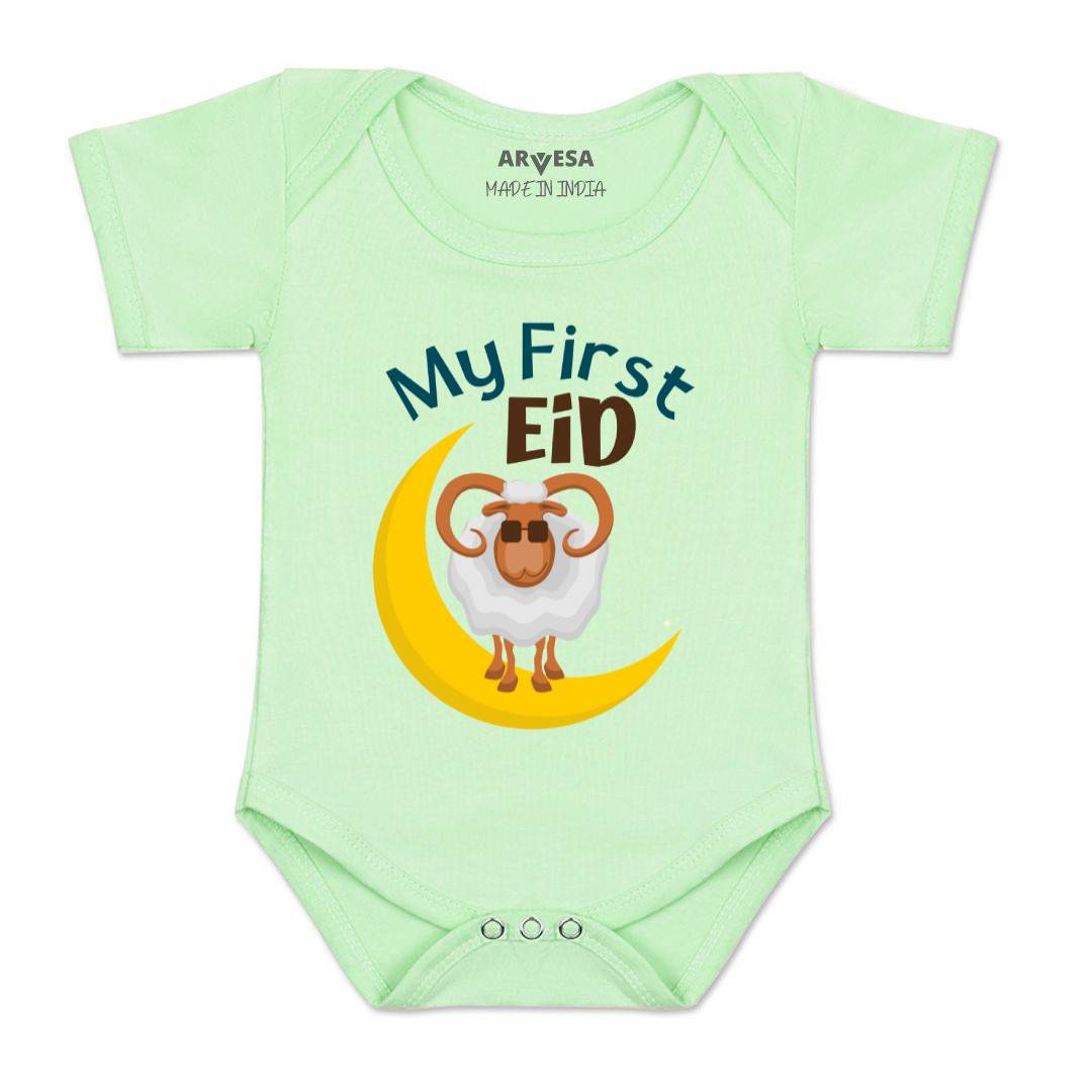 Arvesa Design-908 Bakra Eid My First Baby Boy and Baby Girl Dress .