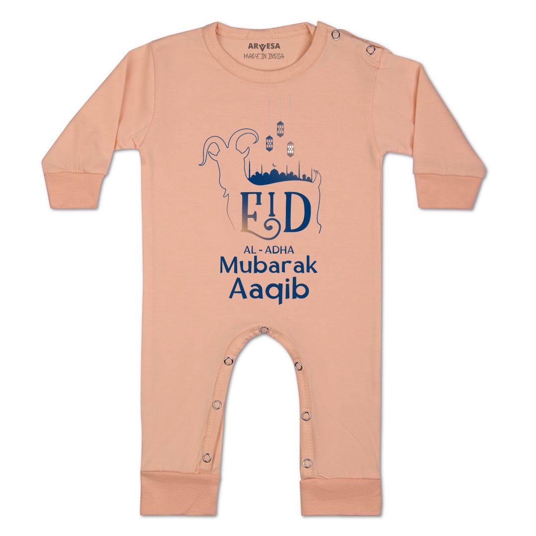 Arvesa Eid Al Adha Mubarak  Baby Boy & Girl Dress