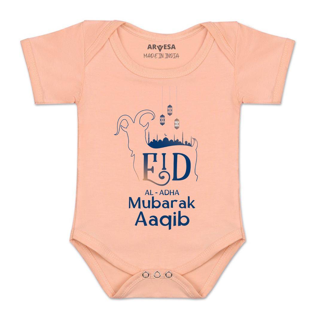 Arvesa Eid Al Adha Mubarak  Baby Boy & Girl Dress