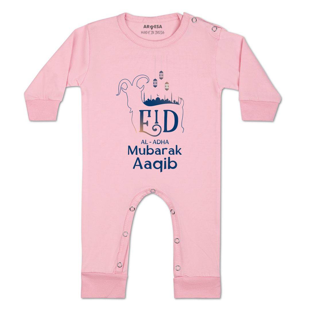 Arvesa Eid Al Adha Mubarak  Baby Boy & Girl Dress