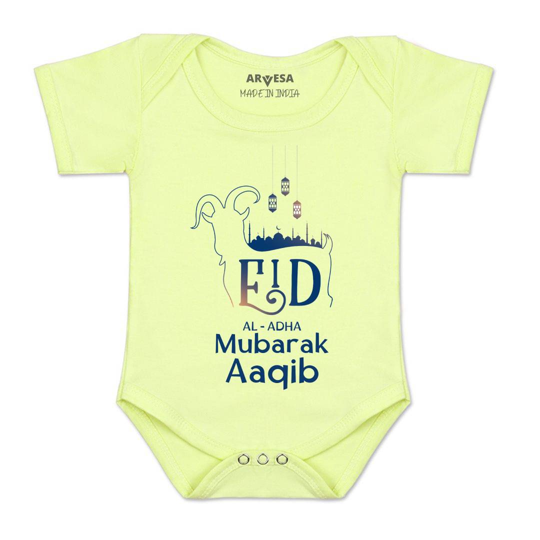 Arvesa Eid Al Adha Mubarak  Baby Boy & Girl Dress