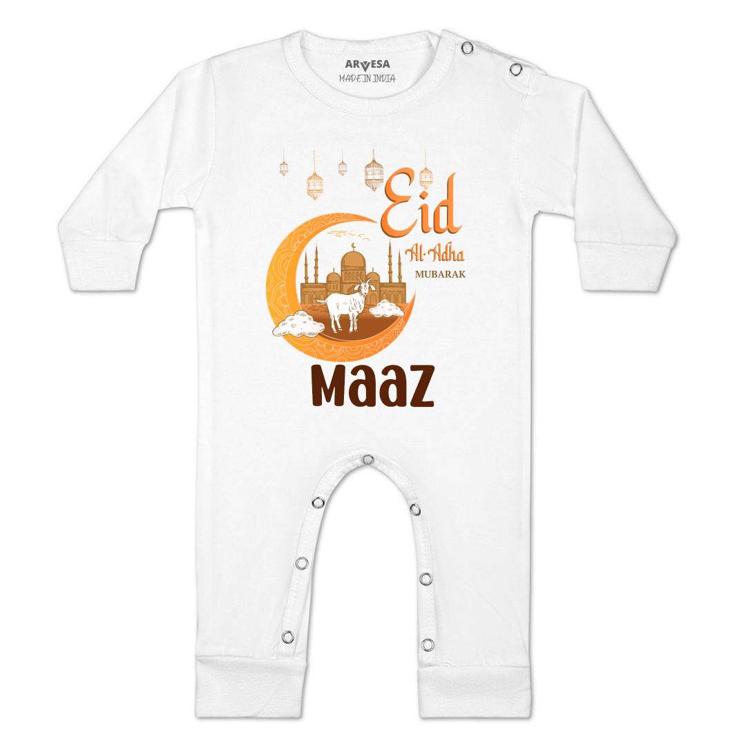 Arvesa Eid Al Adha Mubarak  Baby Boy & Girl Dress