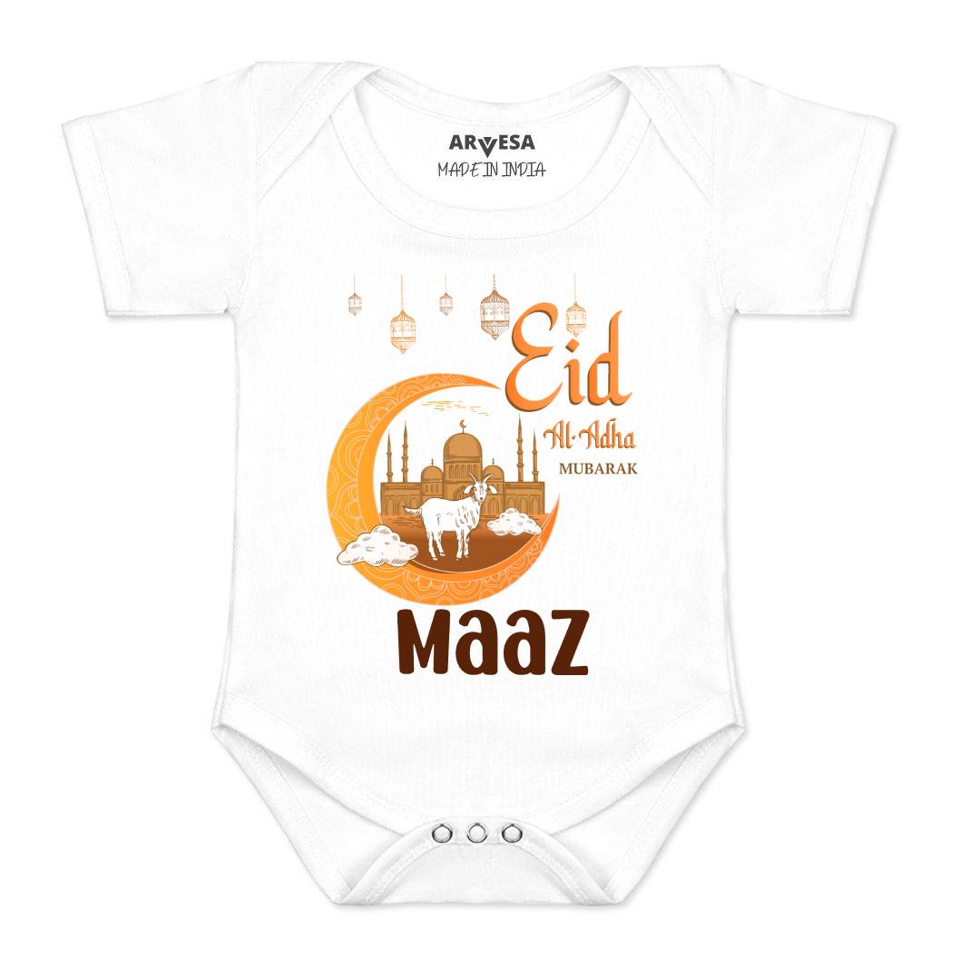 Arvesa Eid Al Adha Mubarak  Baby Boy & Girl Dress