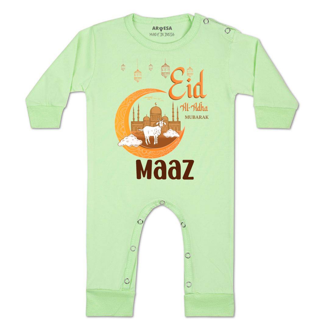 Arvesa Eid Al Adha Mubarak  Baby Boy & Girl Dress