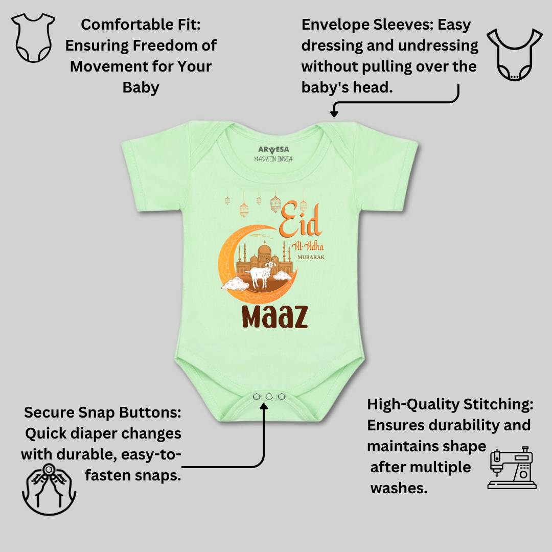 Arvesa Eid Al Adha Mubarak  Baby Boy & Girl Dress