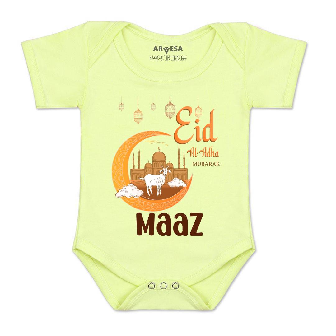 Arvesa Eid Al Adha Mubarak  Baby Boy & Girl Dress