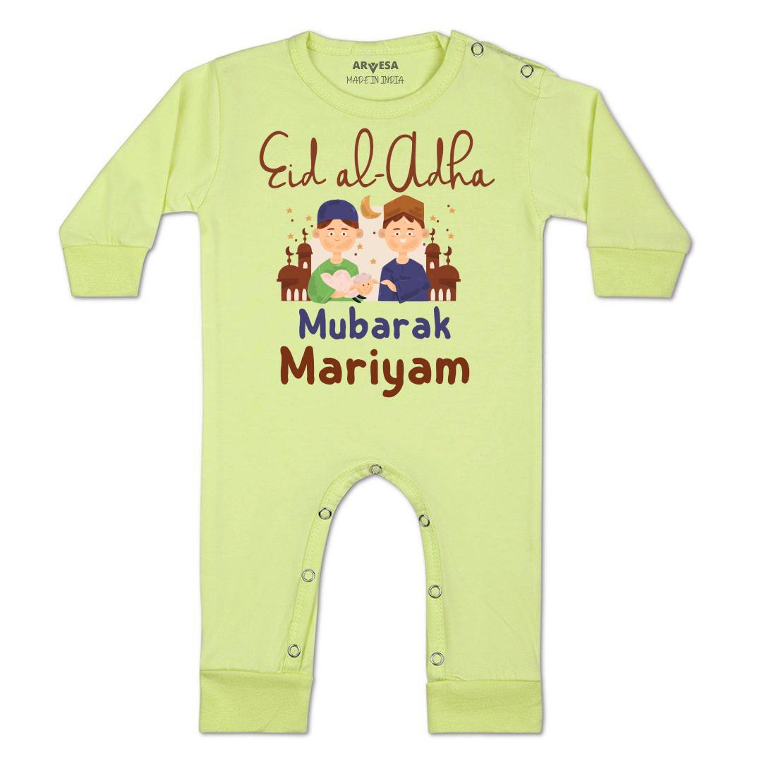 Arvesa Eid Al Adha Mubarak  Baby Boy & Girl Dress